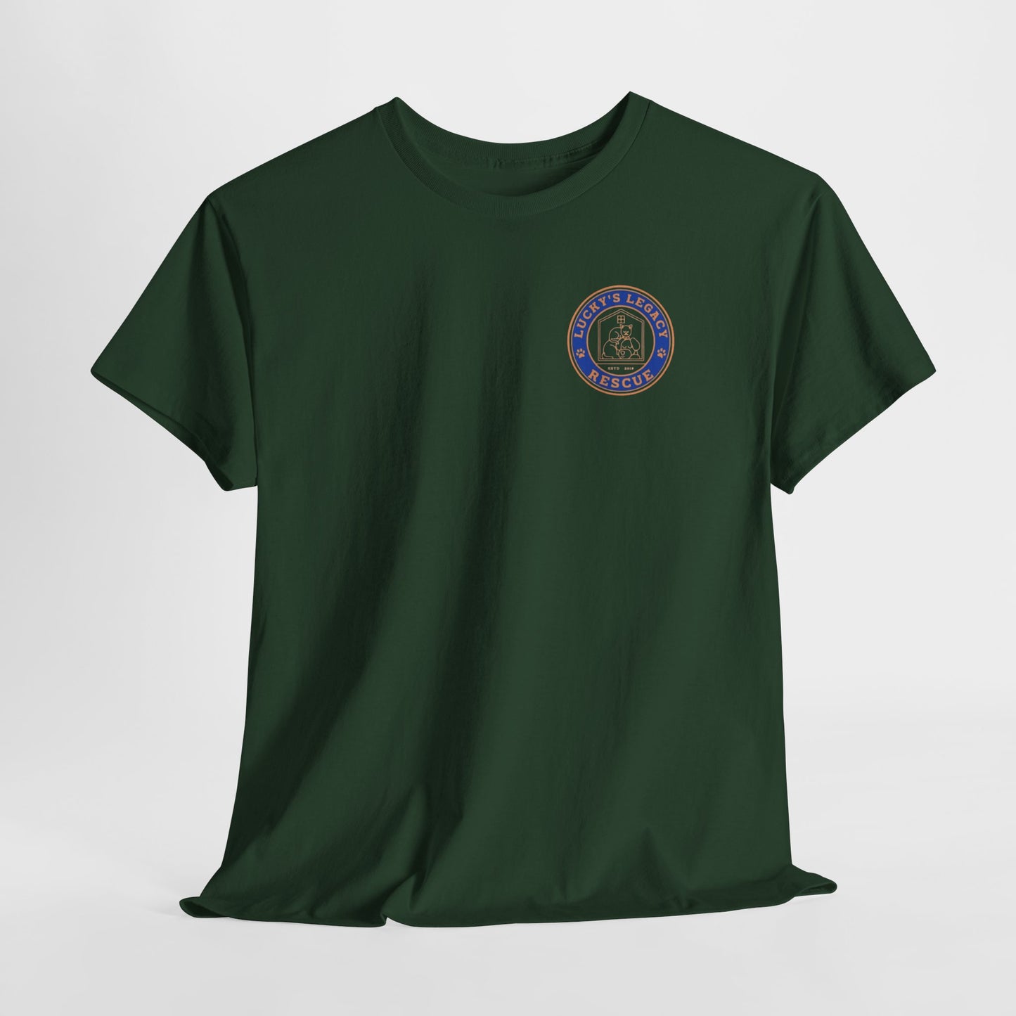 Lucky's Legacy Rescue Badge T-Shirt