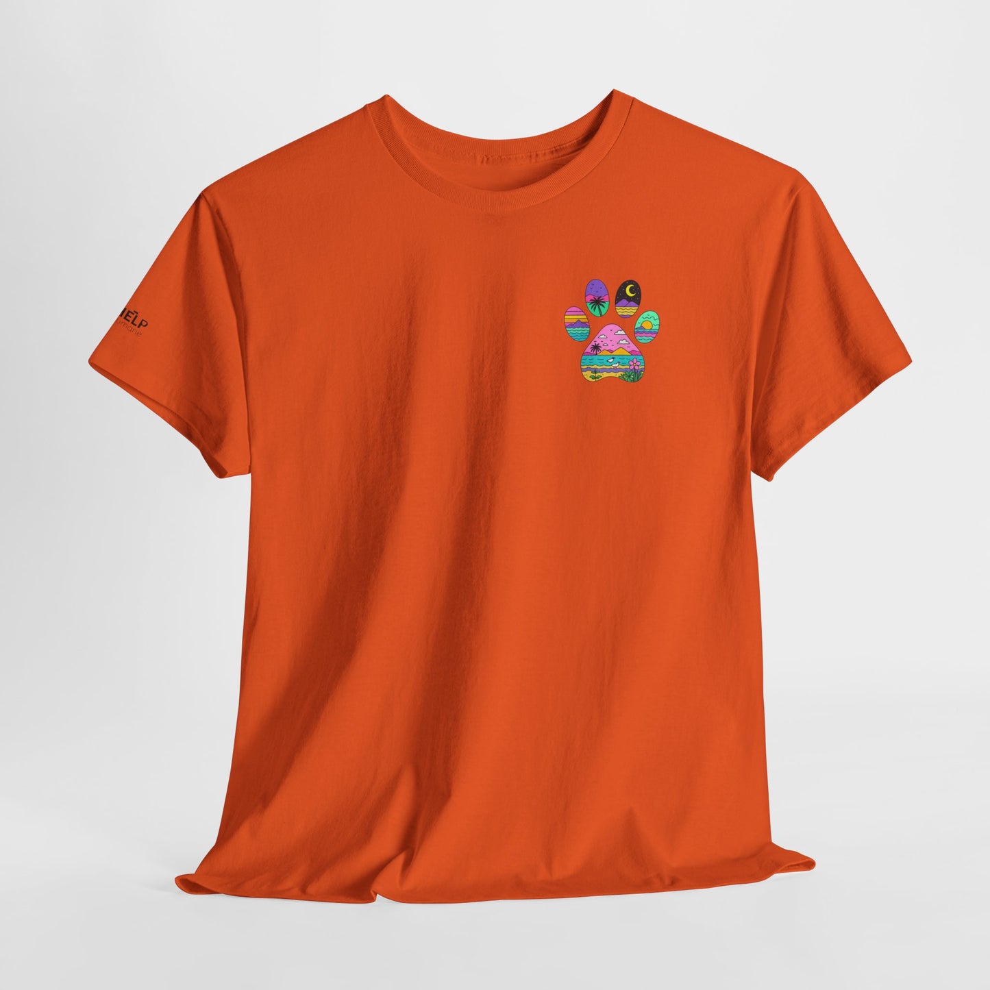 Help Humane Summer Paw Print T-Shirt