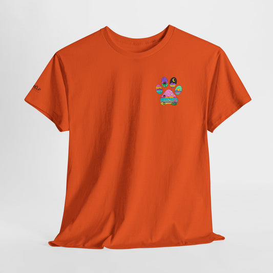 Help Humane Summer Paw Print T-Shirt