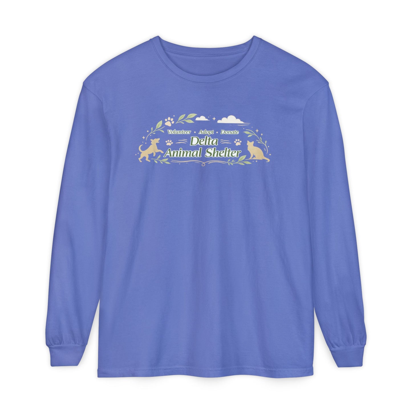 Delta Animal Shelter Long Sleeve "Eco Style" Collection Tee (Internal)