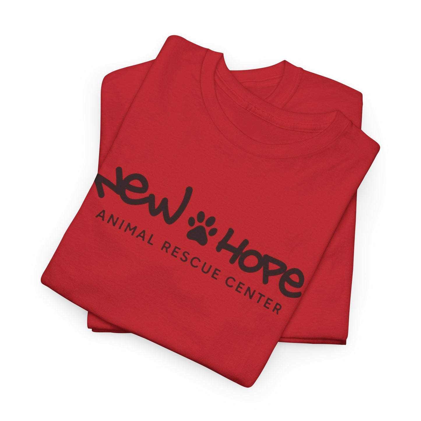 New Hope Animal Rescue Center T-Shirt — Paw Logo Tee for Animal Lovers