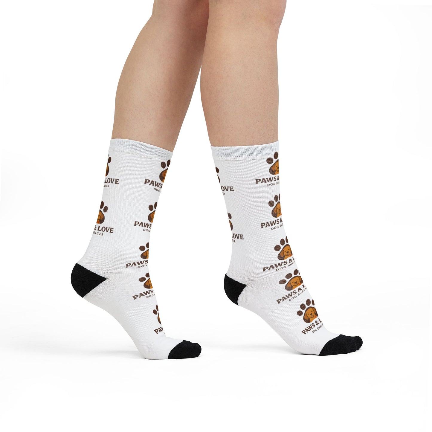 Paws & Love Crew Socks