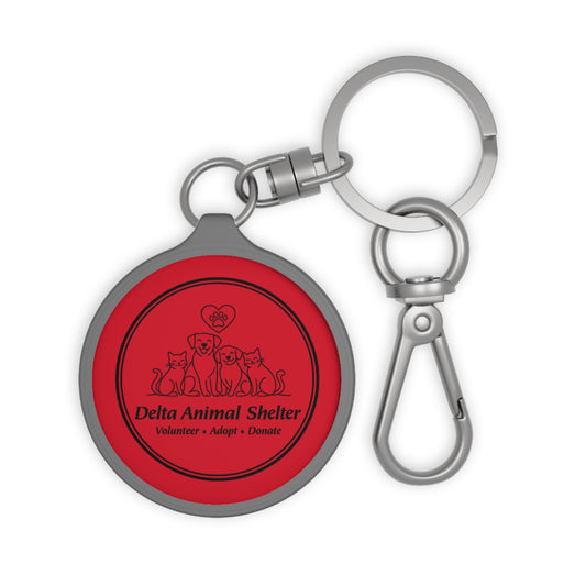 Delta Animal Shelter Keyring Tag