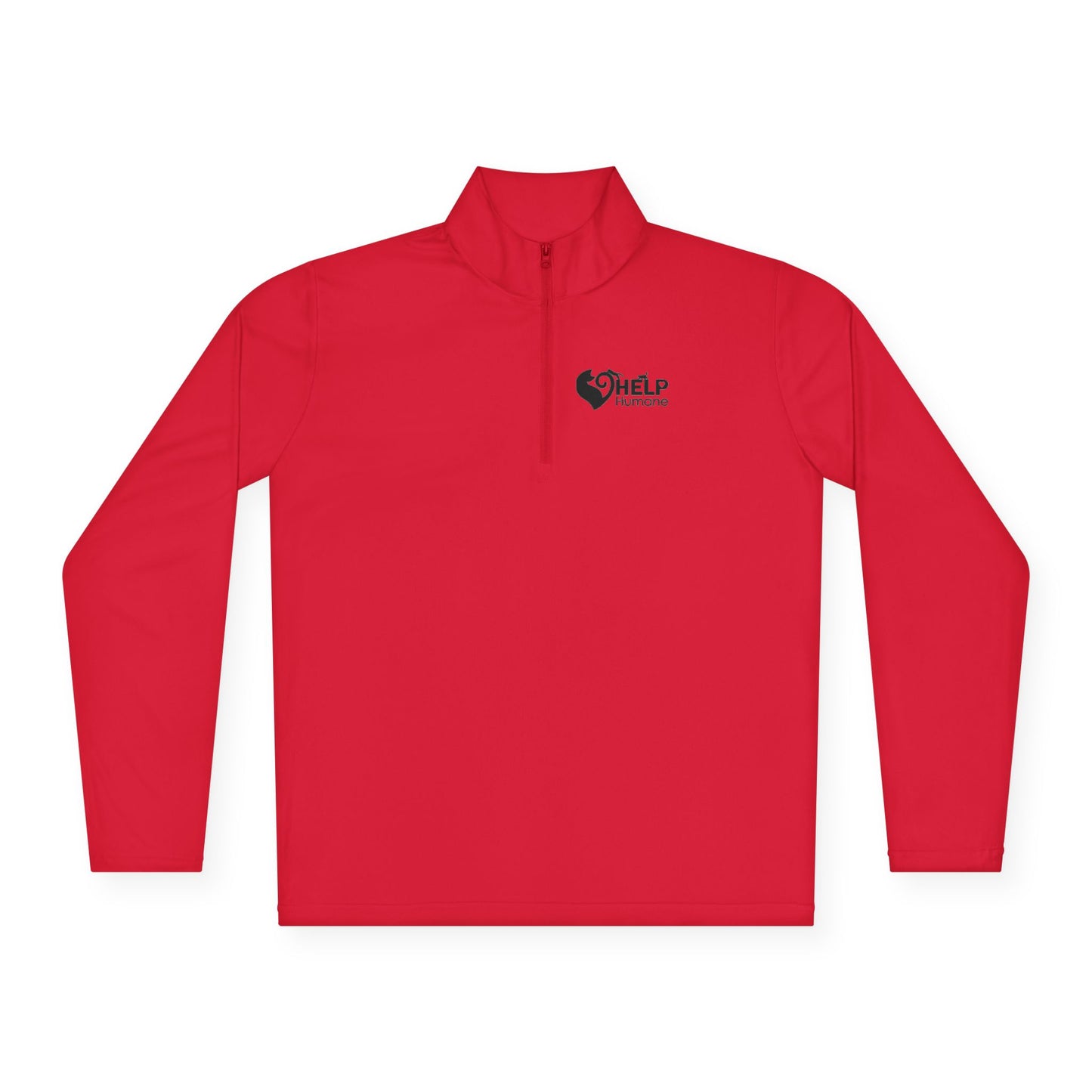 HELP Humane Classic Logo Quarter Zip Pullover (POPULAR ITEM)
