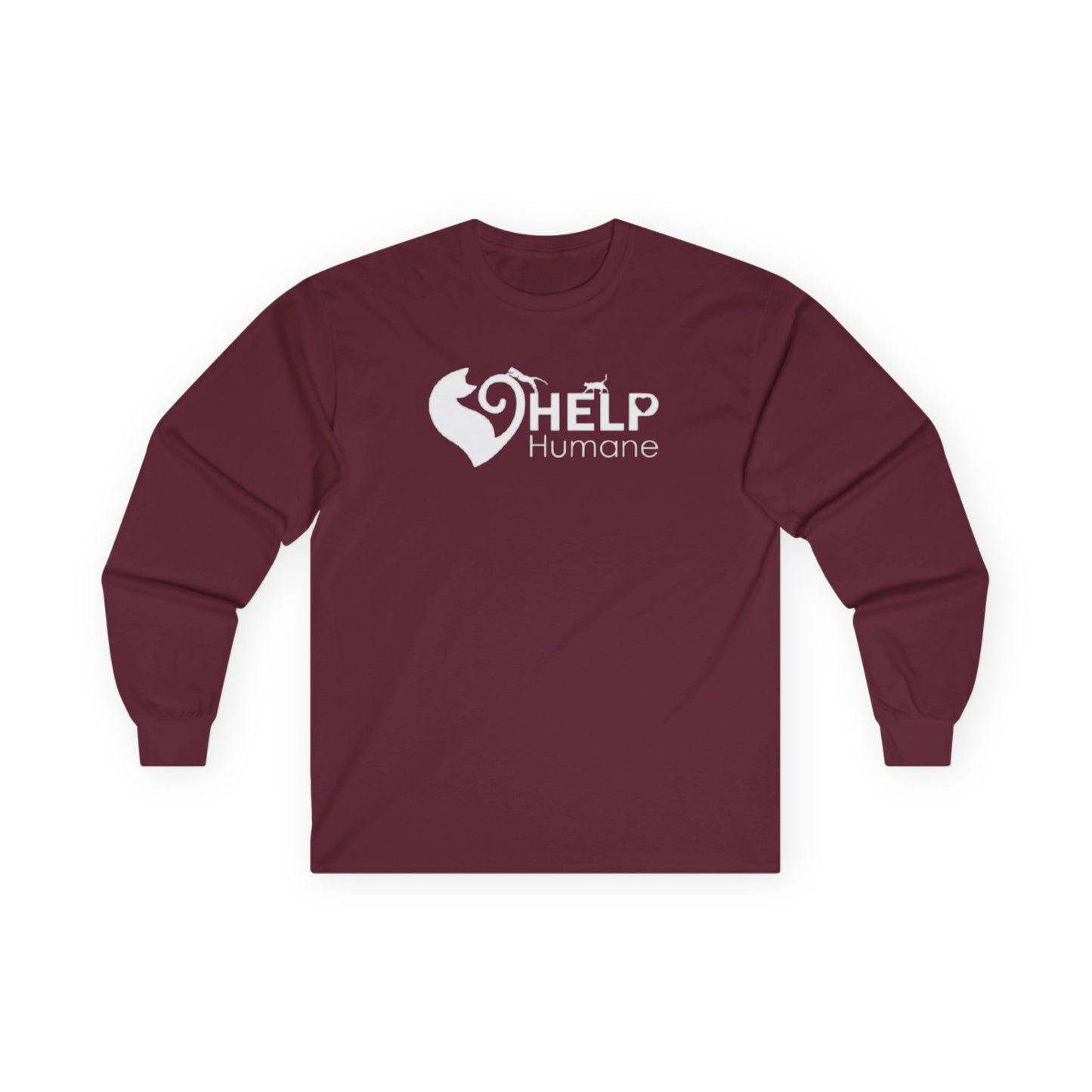 HELP Human Long Sleeve Tee — Inventory Collection