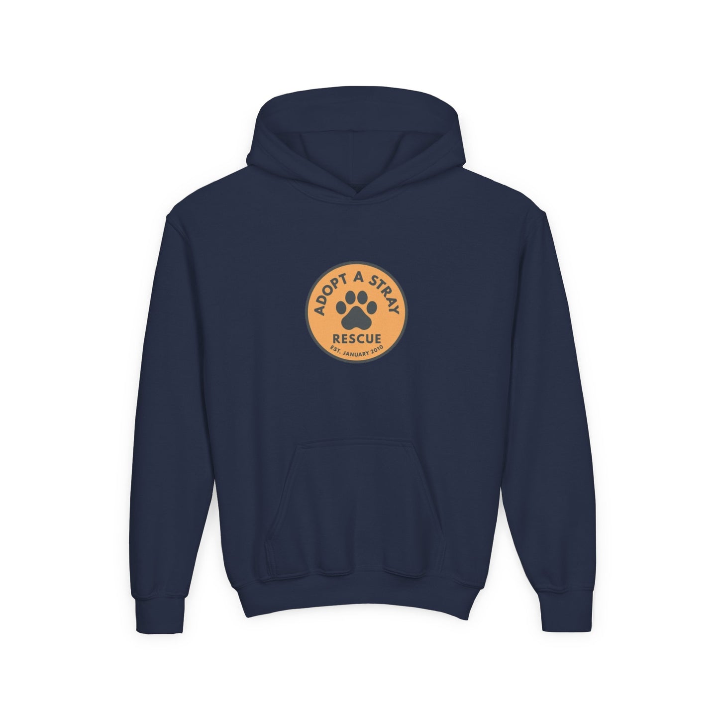 Adopt A Stray Rescue Youth Hoodie