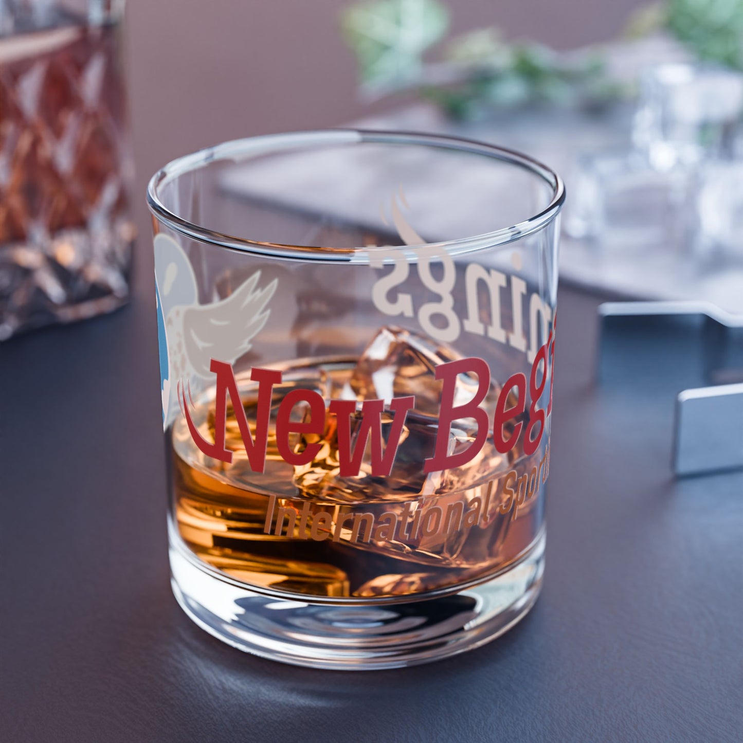 New Beginnings Rescue 10oz Rocks Glass