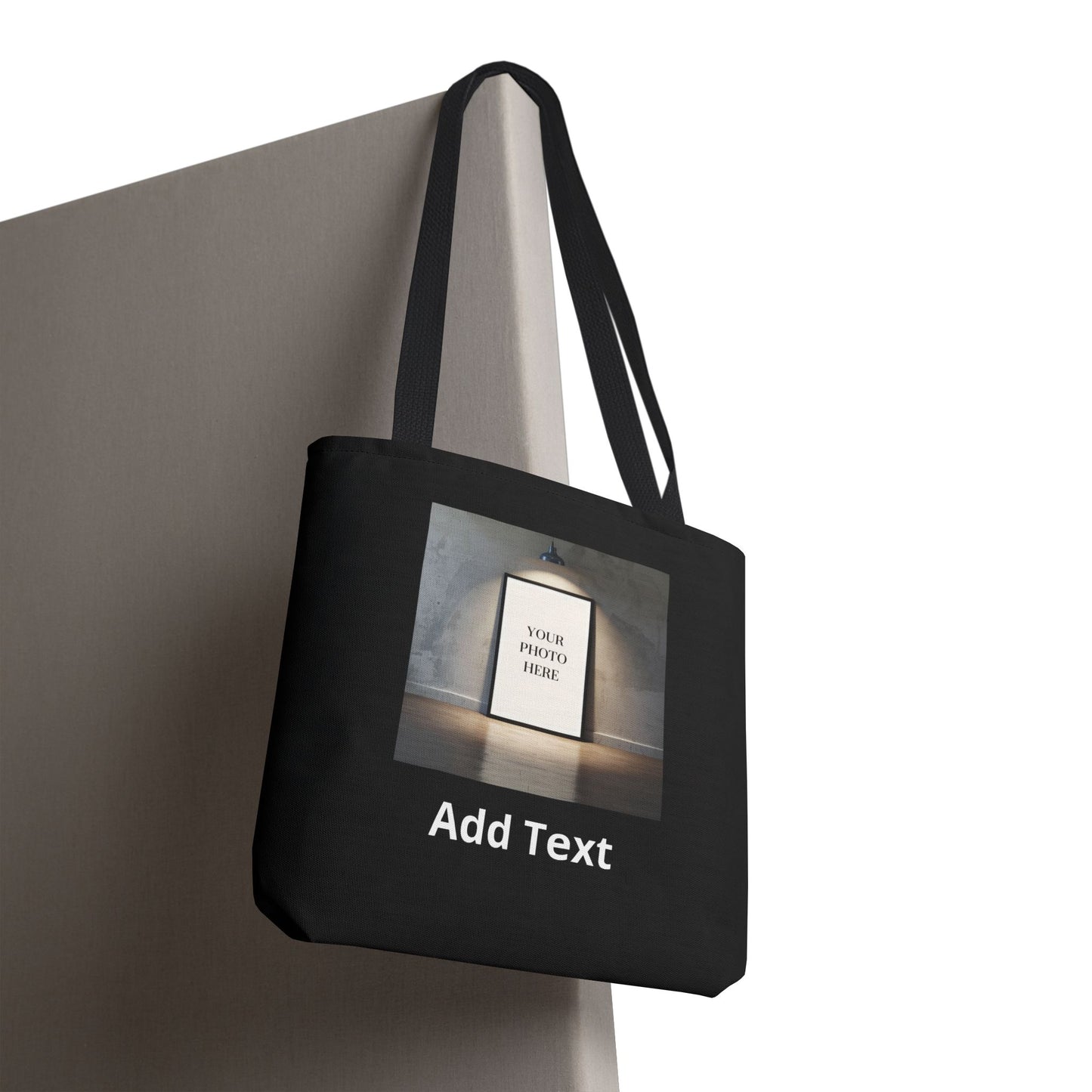 Custom Photo Tote Bag — Personalized Photo & Add Text