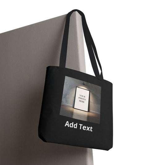 Custom Photo Tote Bag — Personalized Photo & Add Text