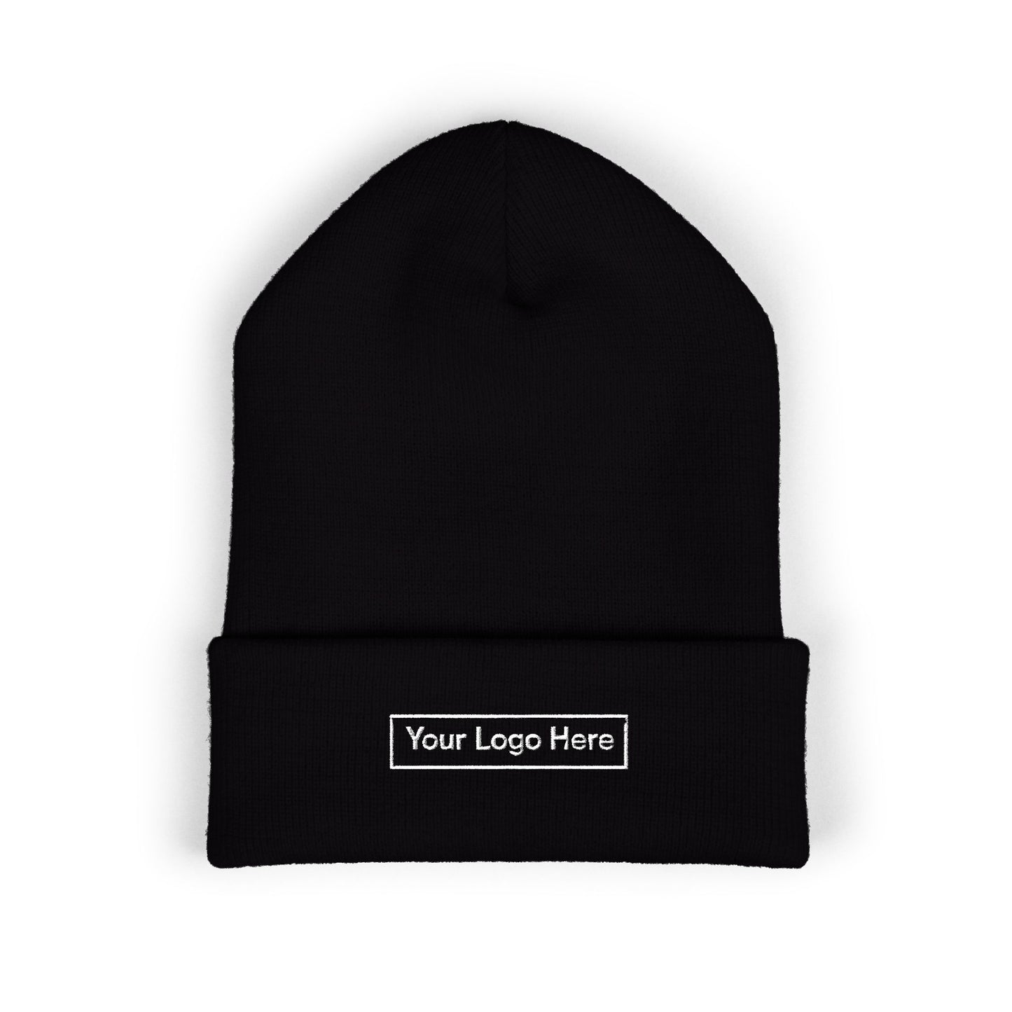 Embroidered Classic Cuffed Beanie — Example Logo