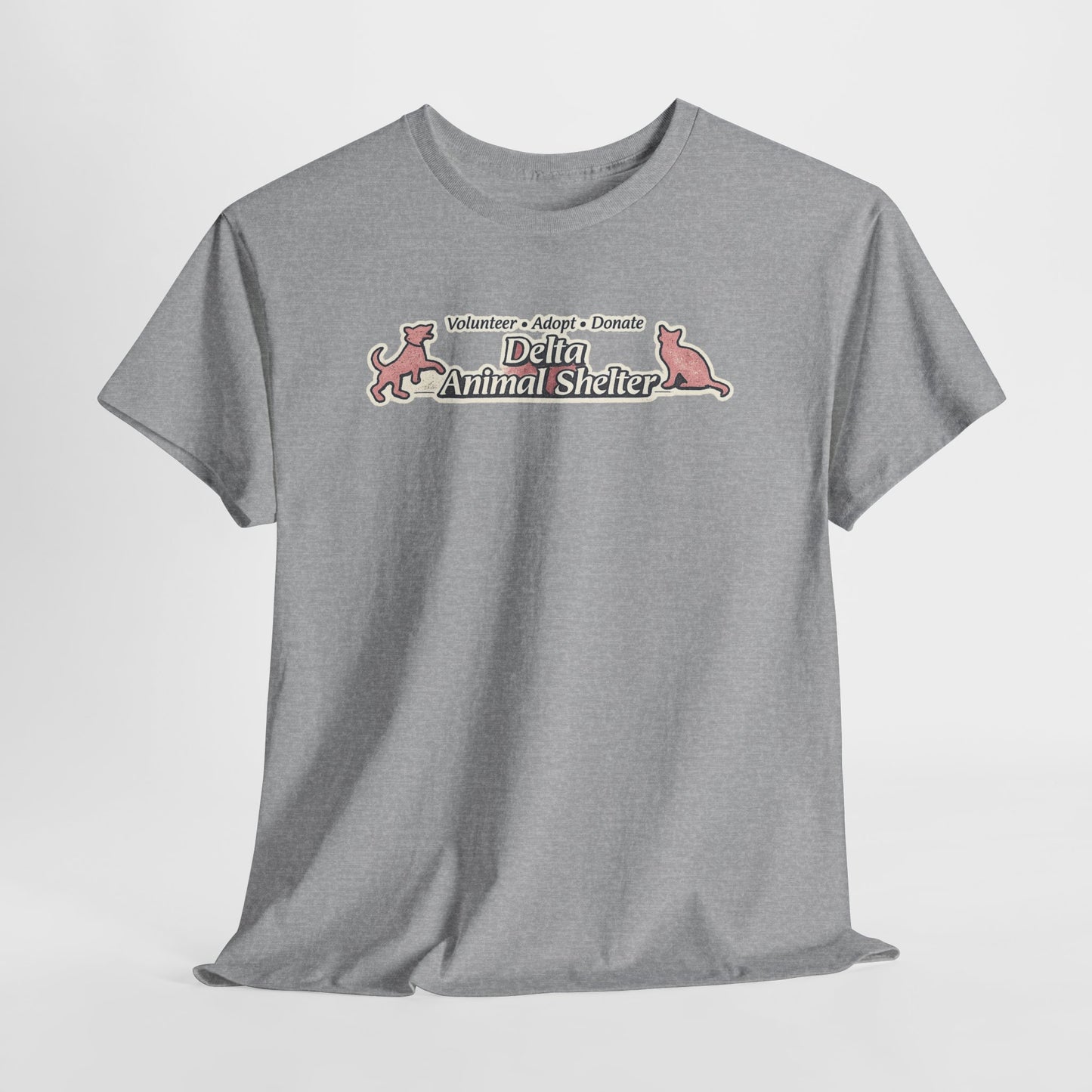 Delta Animal Shelter Volunteer "Retro" Collection T-Shirt (Internal)