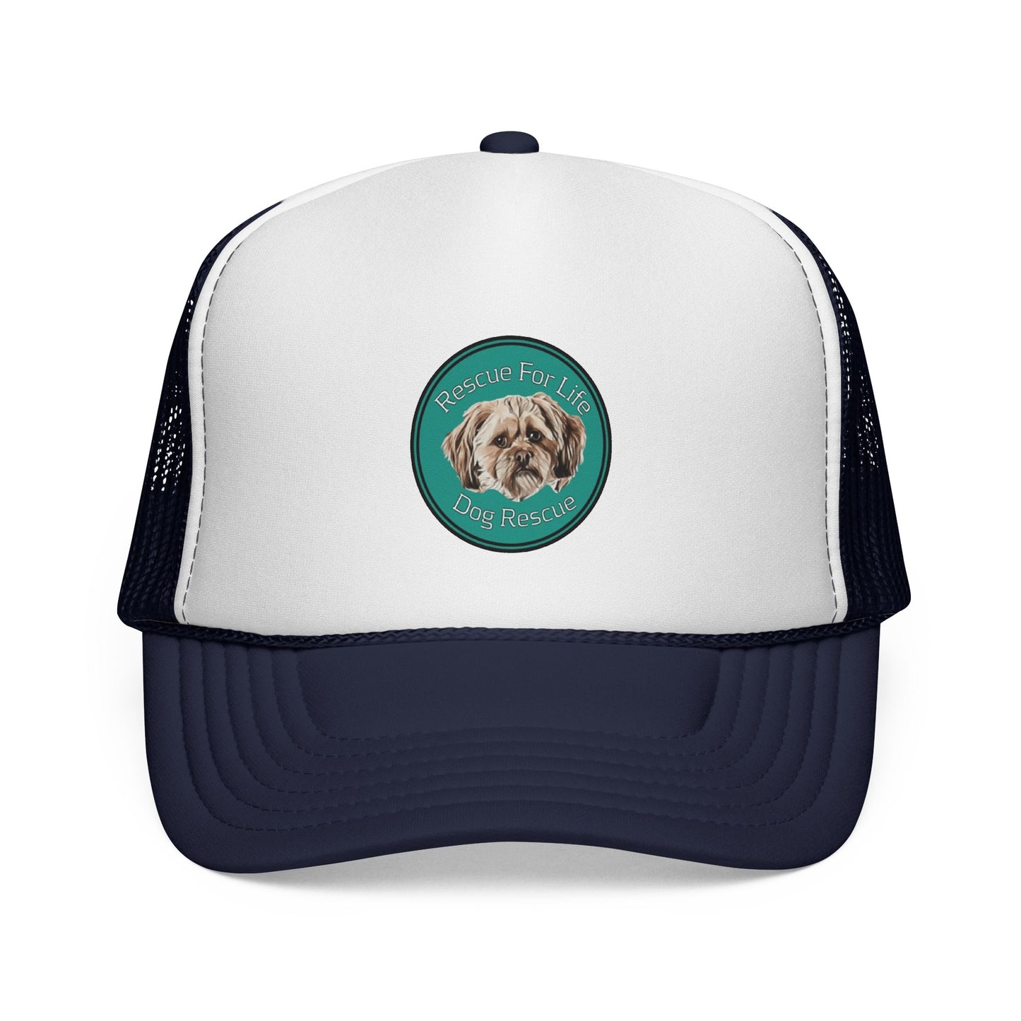 Rescue For Life Dog Patch Trucker Cap