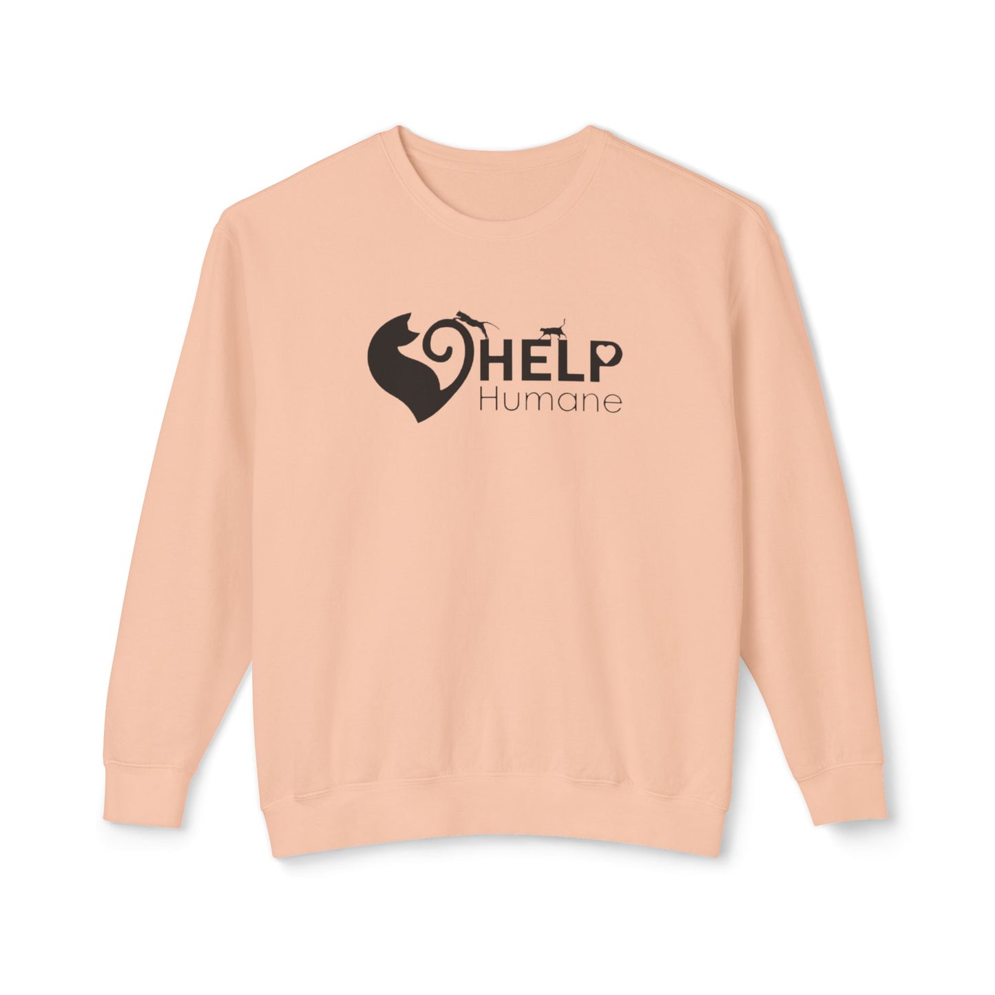 HELP Humane Logo Sweatshirt — Animal Rescue Crewneck
