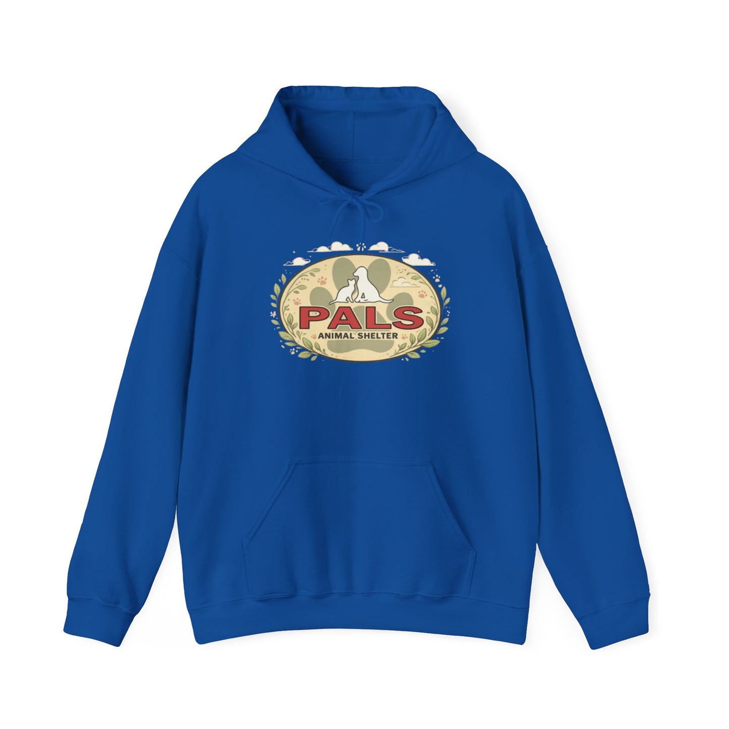 PALS Animal Shelter Eco Style Logo Hoodie