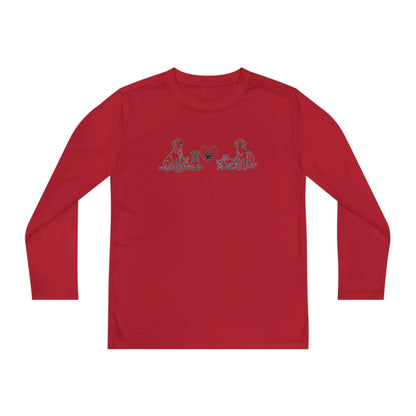 Youth Long Sleeve Delta Animal Shelter "Line Art" Collection Logo on Back
