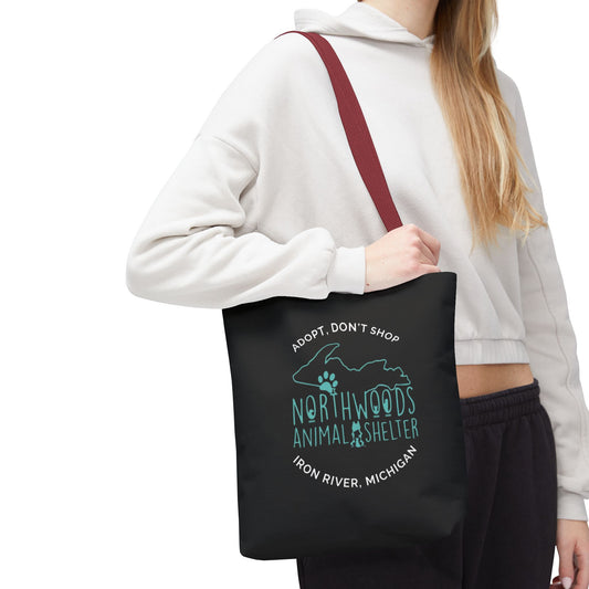 Northwoods Animal Shelter Tote Bag