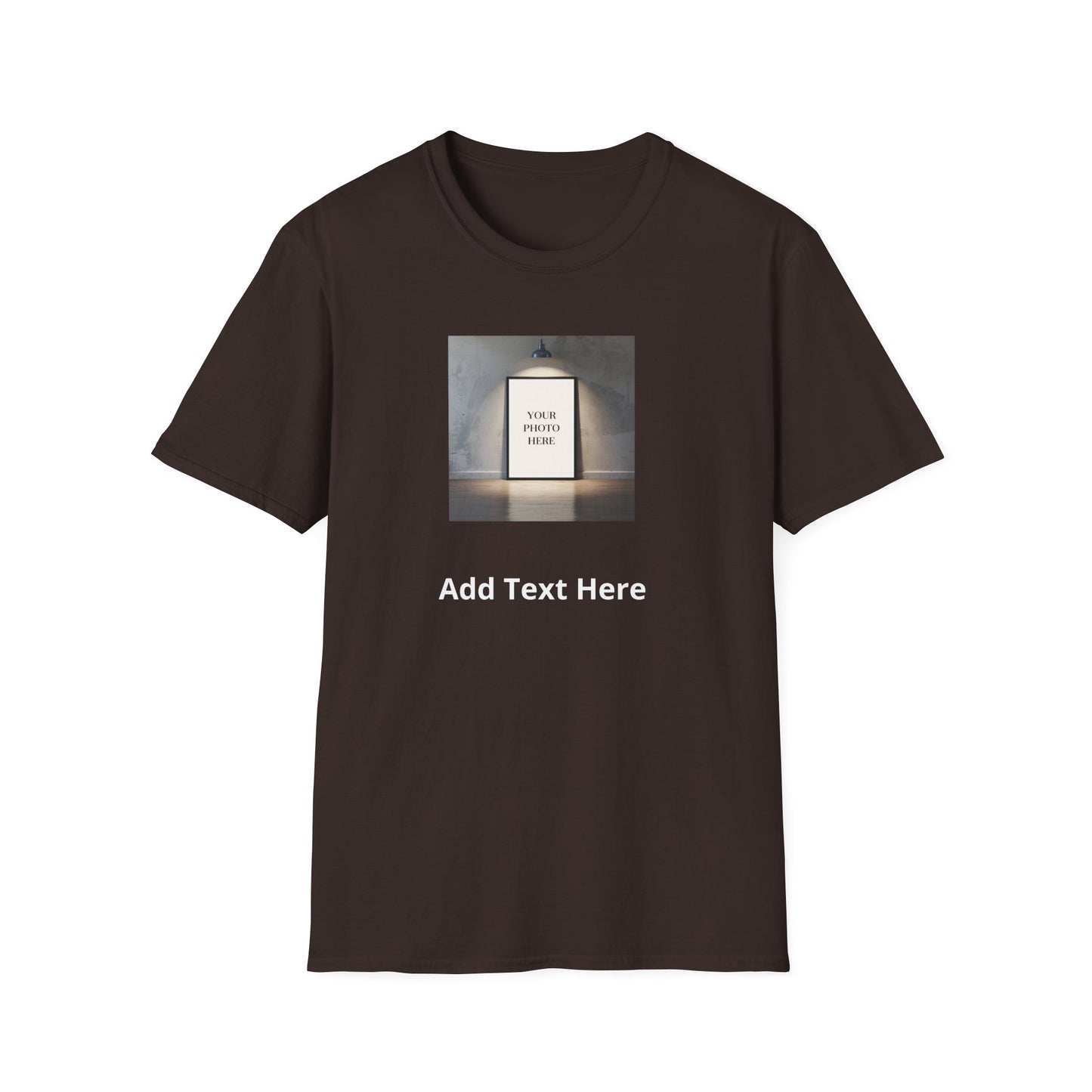 Customizable T-Shirt Photo & Text