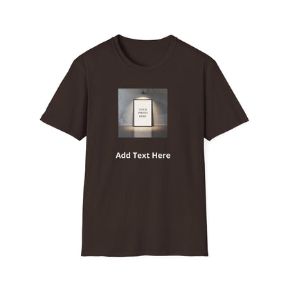 Customizable T-Shirt Photo & Text