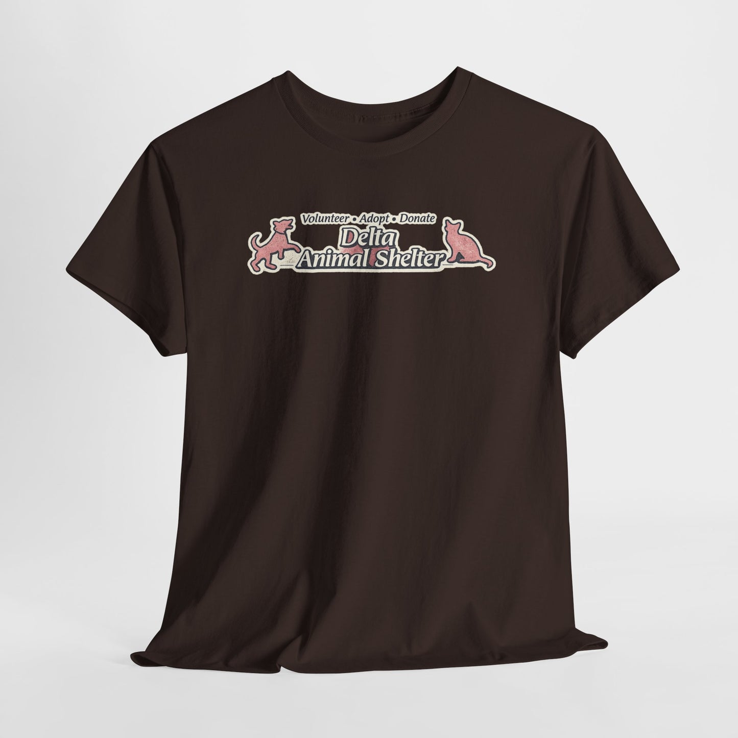 Delta Animal Shelter Volunteer "Retro" Collection T-Shirt