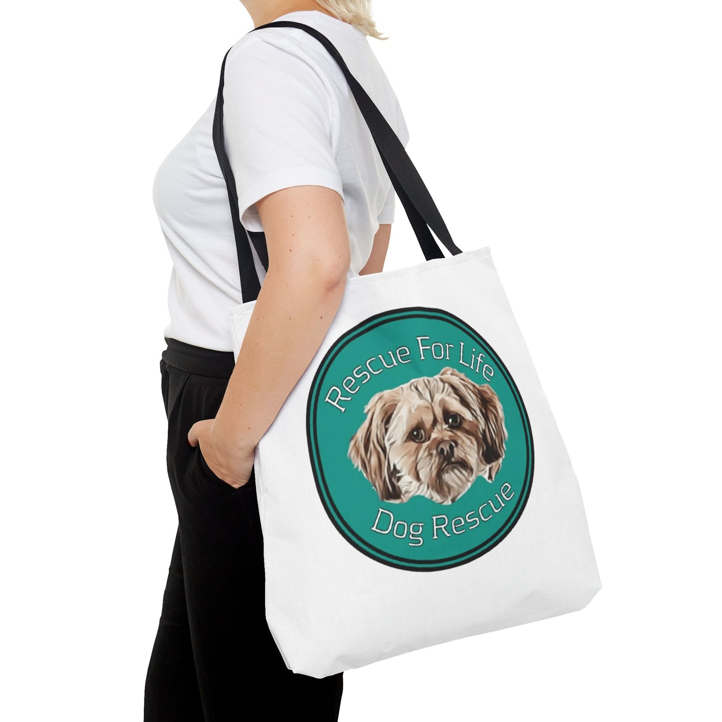 Rescue For Life Dog Rescue Tote Bag