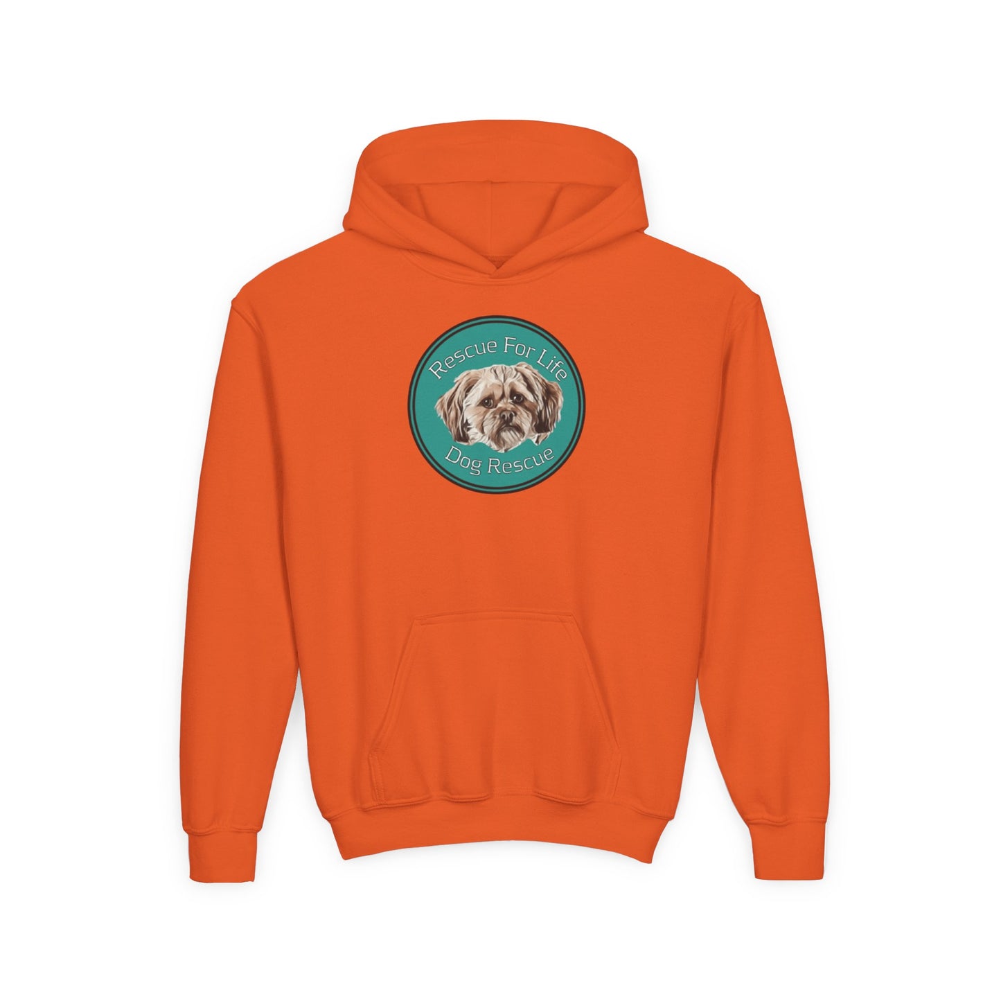Rescue for Life Youth Hoodie Current Mascot - Fundraising