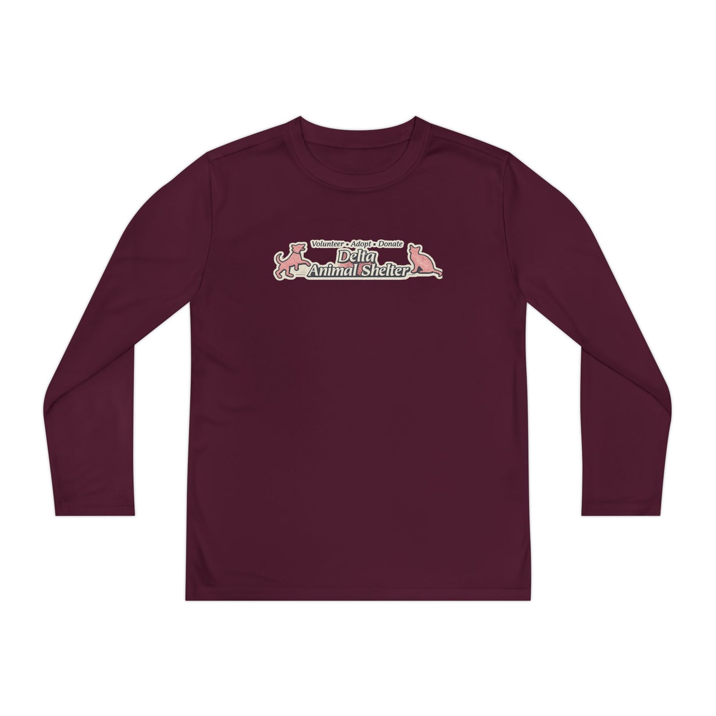 Youth Long Sleeve Delta Animal Shelter "Retro" Collection