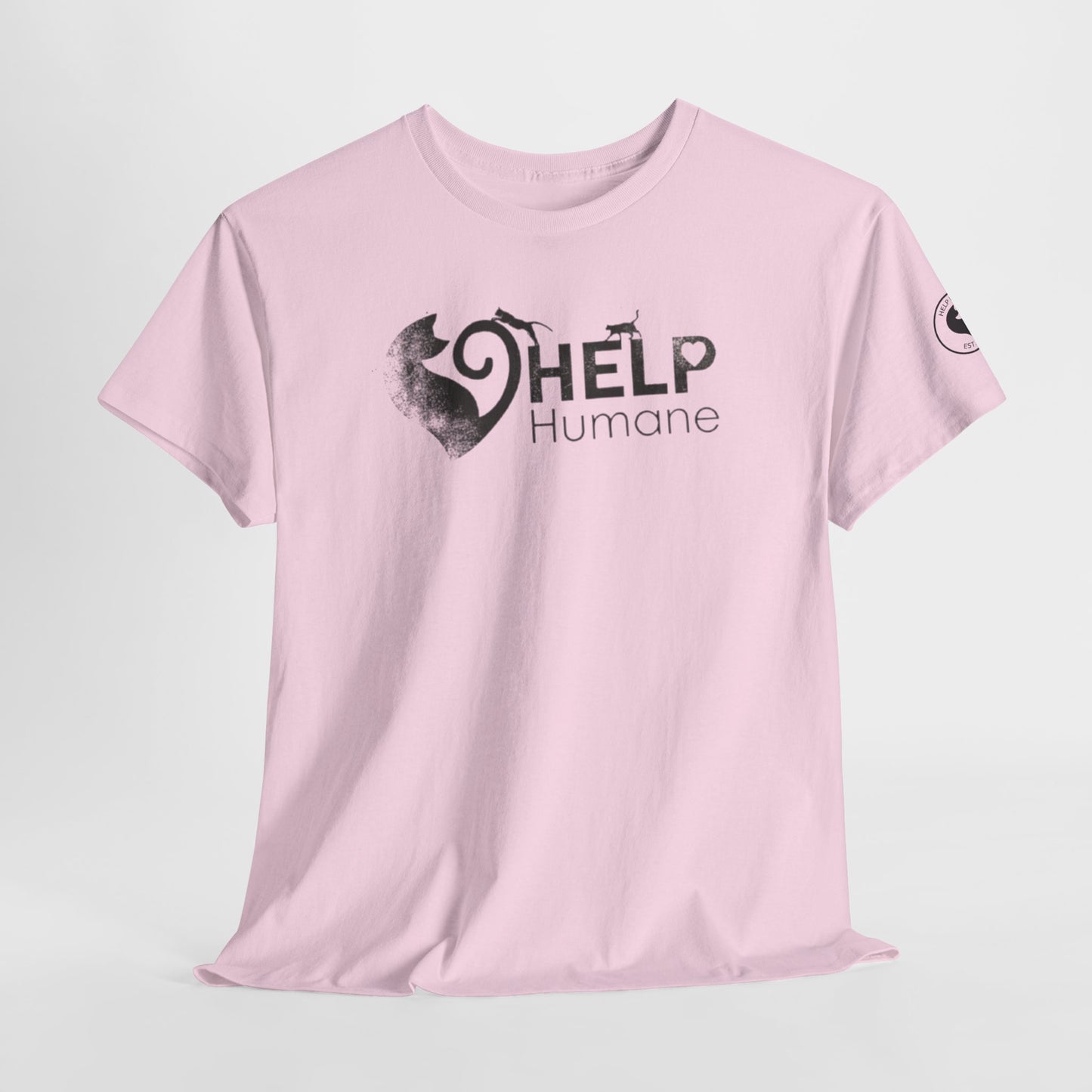 HELP Humane "Stamped Used Look Logo" with Side Patch