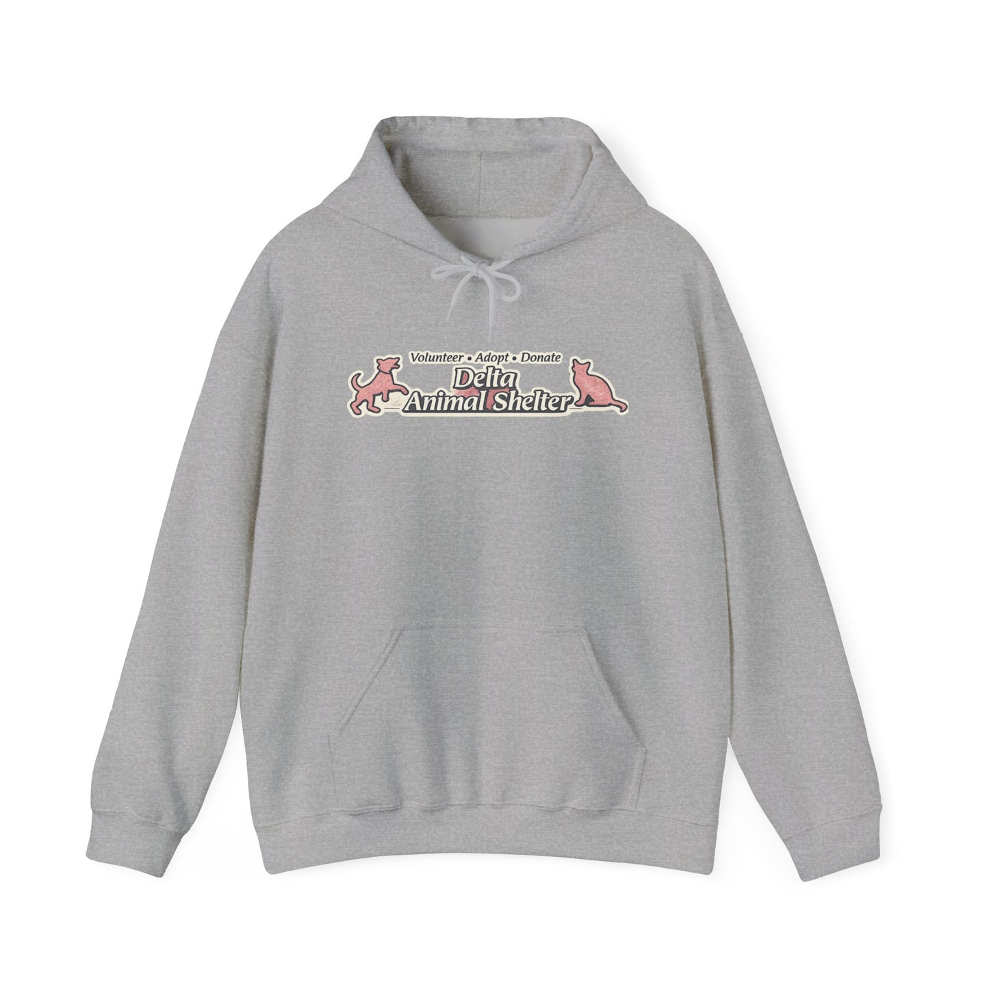 Delta Animal Shelter Hoodie "Retro Collection" (Internal)