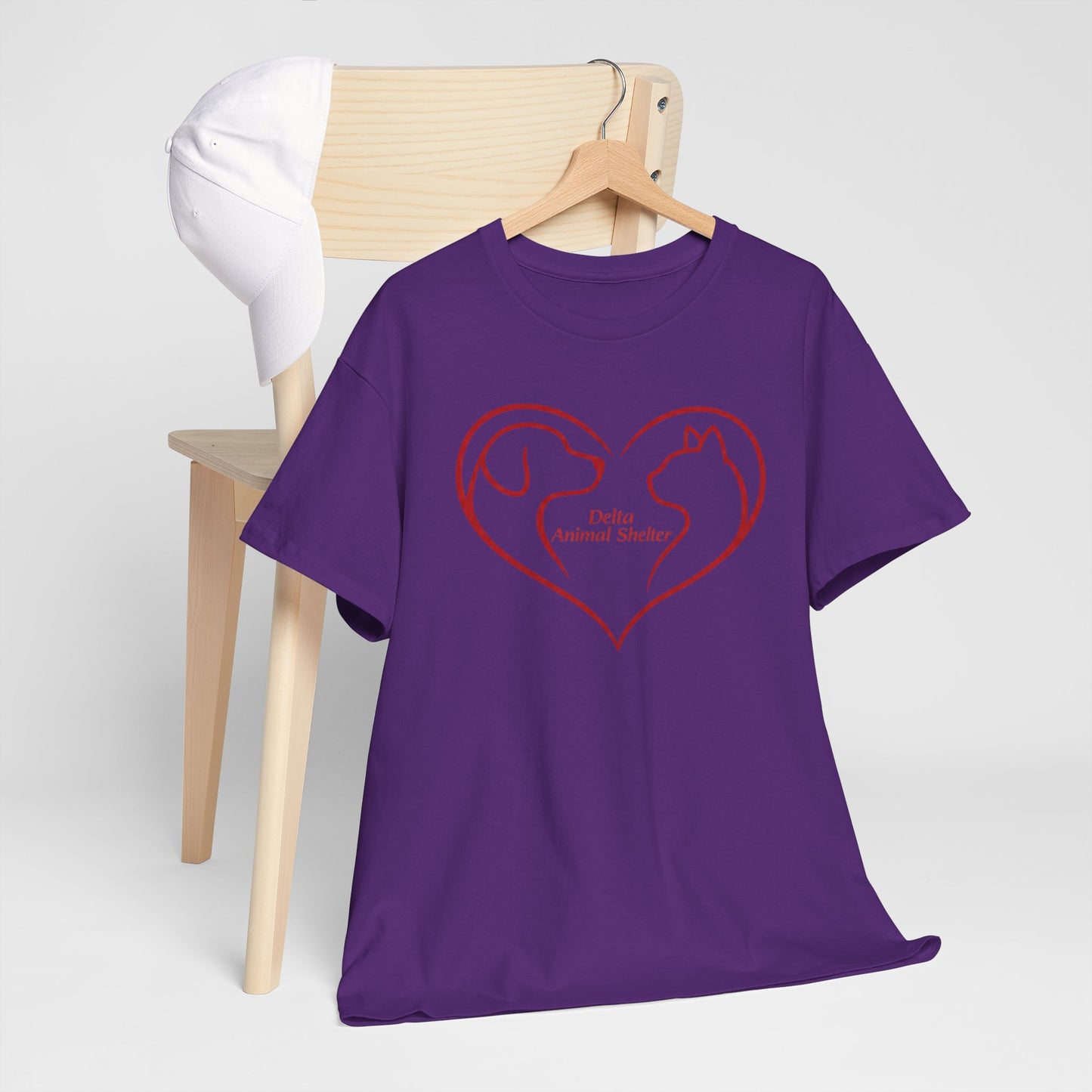 Delta Animal Shelter Heart T-Shirt