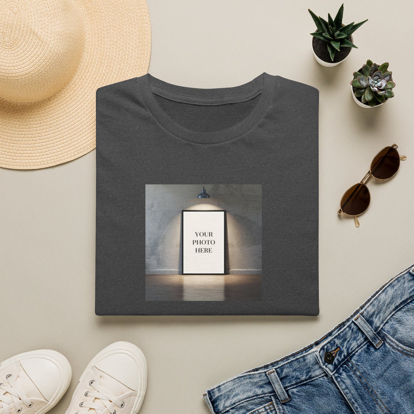 Customizable T-Shirt Photo & Text