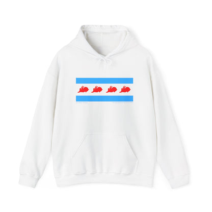 Chicago Skyline Hooded Sweatshirt
