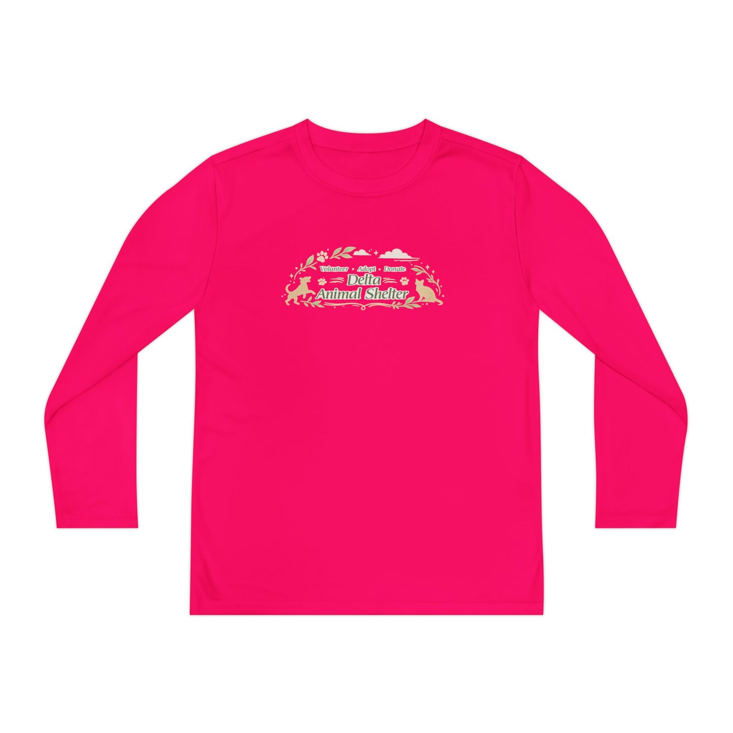 Youth Long Sleeve Delta Animal Shelter "Eco" Collection
