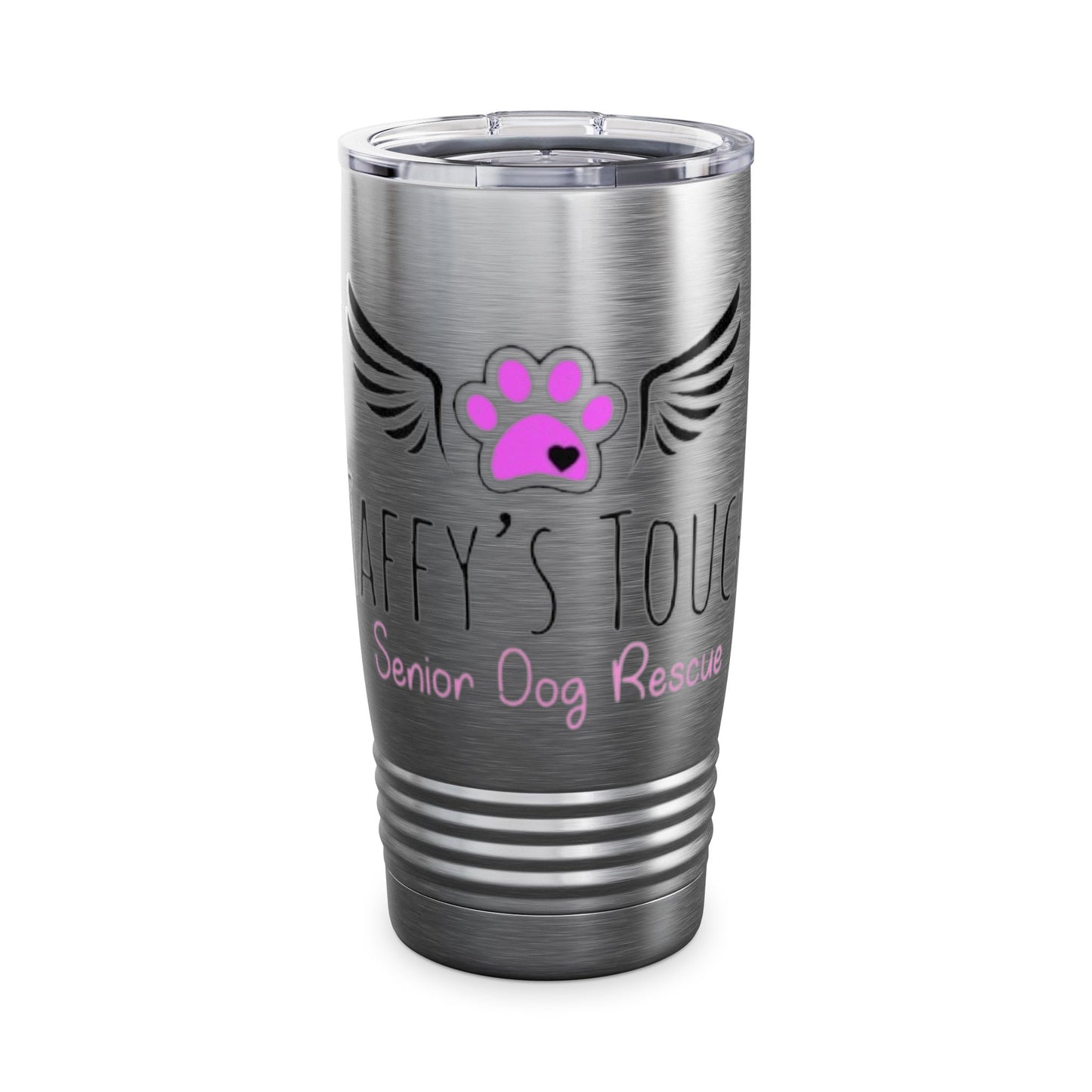 Taffy’s Touch Senior Dog Rescue 20oz Ringneck Tumbler