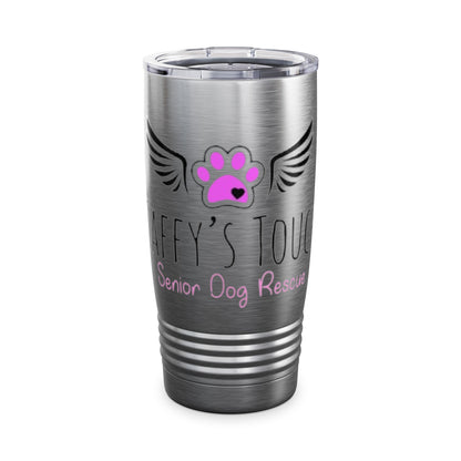 Taffy’s Touch Senior Dog Rescue 20oz Ringneck Tumbler