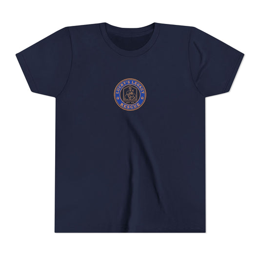 Lucky's Legacy Rescue Youth Badge T-Shirt