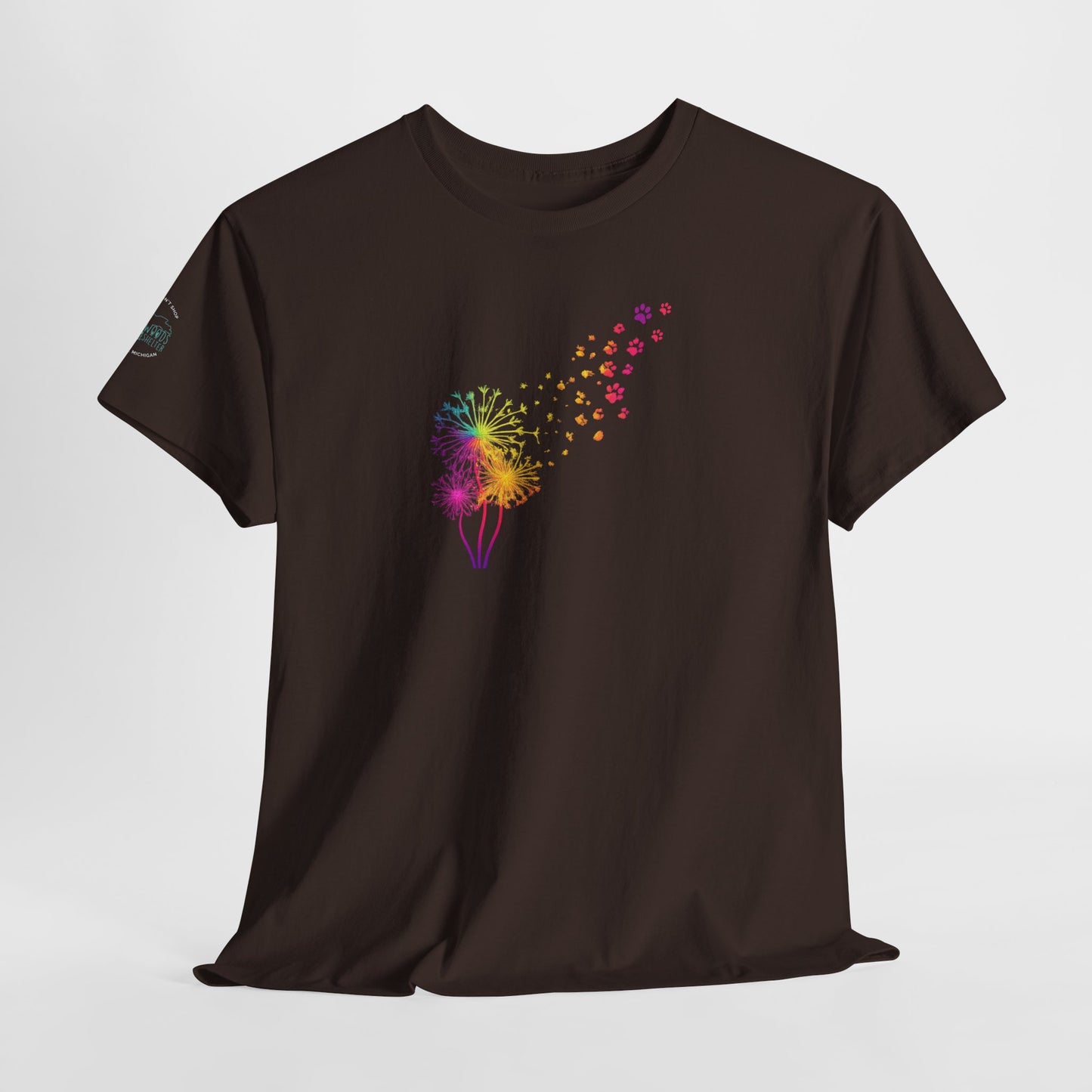 Northwoods Dandelion Rainbow Tee