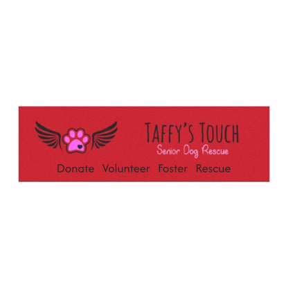 Taffy’s Touch Senior Dog Rescue Car Magnet — Donate Volunteer Foster Rescue