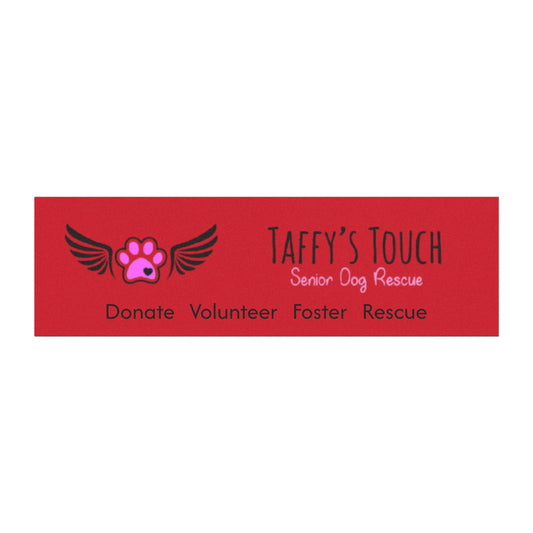 Taffy’s Touch Senior Dog Rescue Car Magnet — Donate Volunteer Foster Rescue