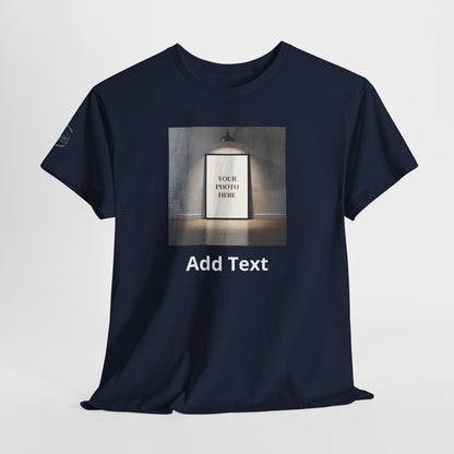 Northwoods Shelter Customizable Tee — Add Text and an Image!