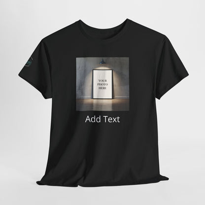 Northwoods Shelter Customizable Tee — Add Text and an Image!