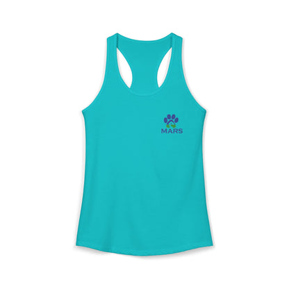 MARS Logo Women's Ideal Racerback Tank