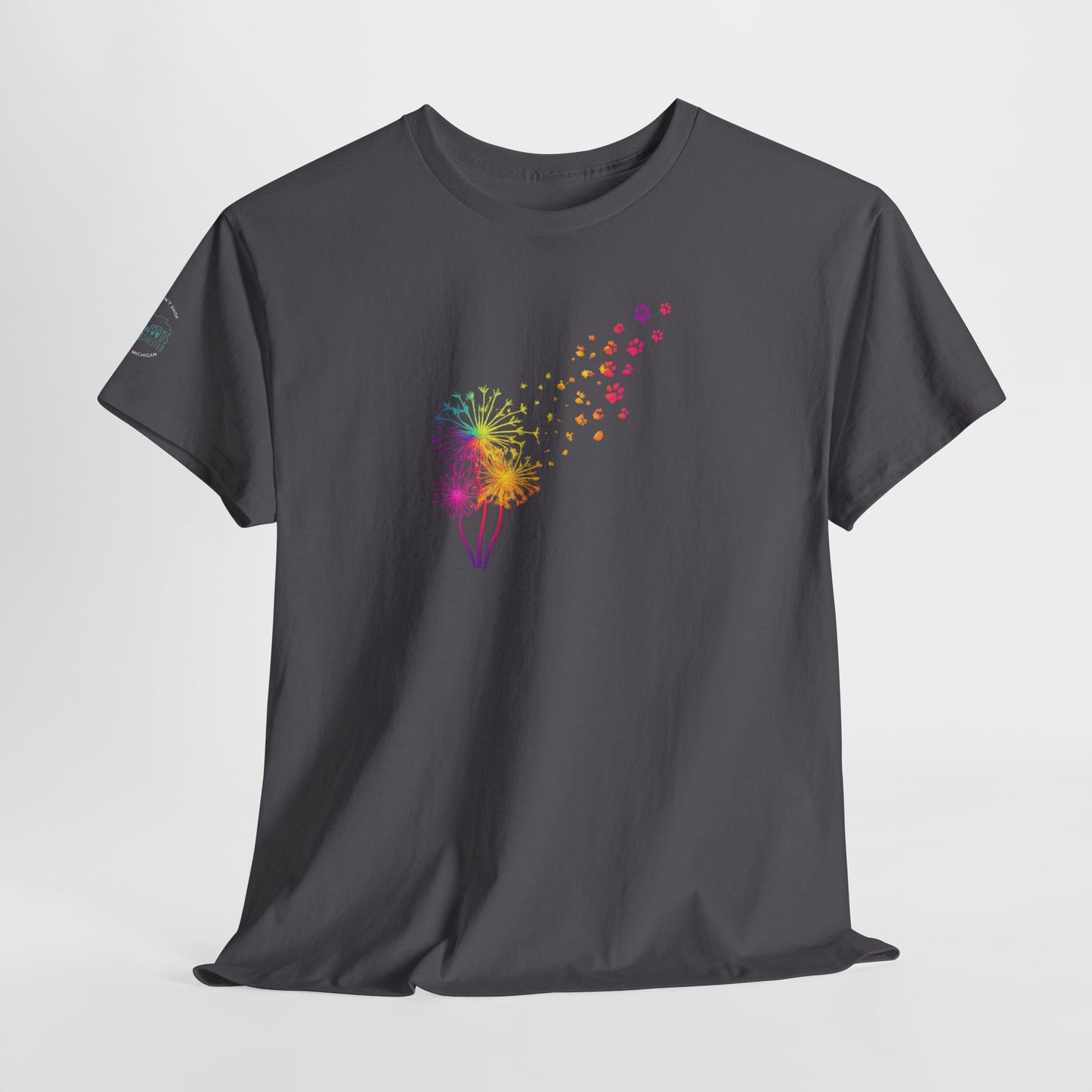 Northwoods Dandelion Rainbow Tee