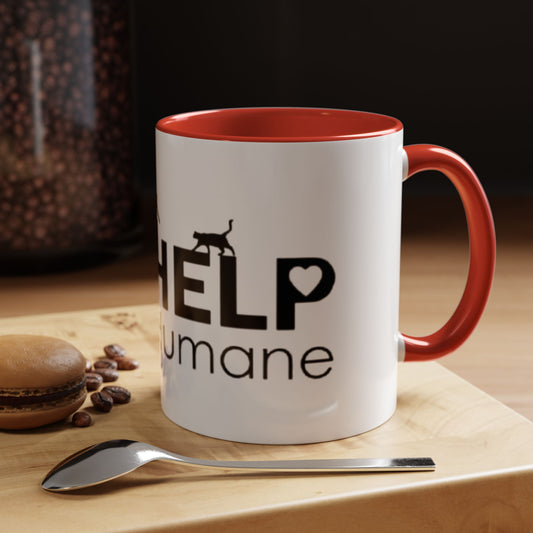 HELP Humane Society Coffee Mug — Donate & Support Pet Rescue (11/15oz)