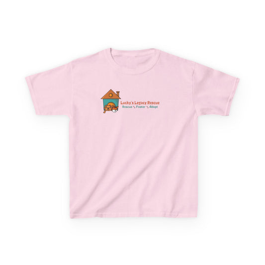 Lucky's Legacy Rescue Youth Tee Puppy House Logo