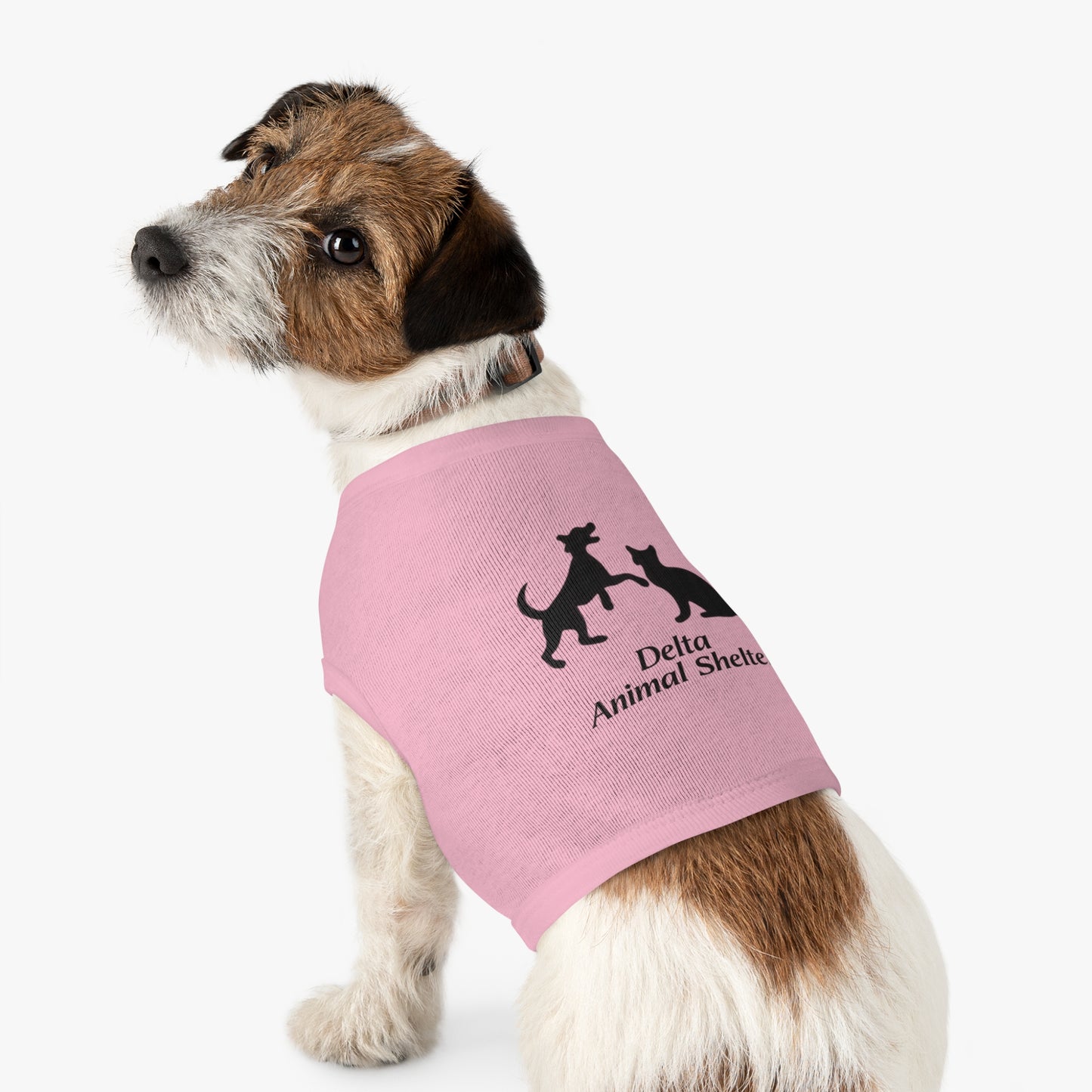 Delta Animal Shelter Pet Tank Top — Dog & Cat Logo Jersey