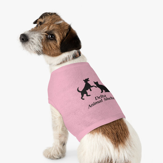 Delta Animal Shelter Pet Tank Top — Dog & Cat Logo Jersey