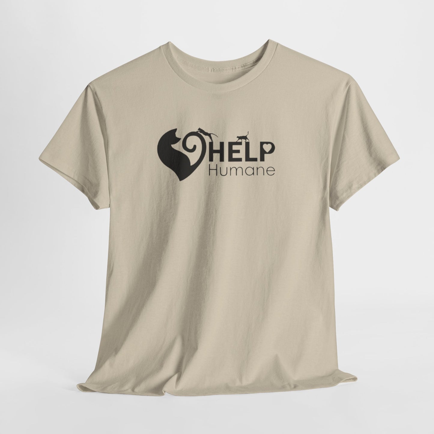 HELP Humane T-Shirt Large Logo - Inventory Collection
