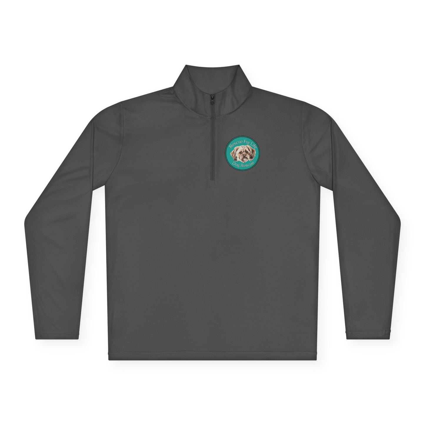 Rescue For Life Dog Rescue Unisex Quarter-Zip Pullover