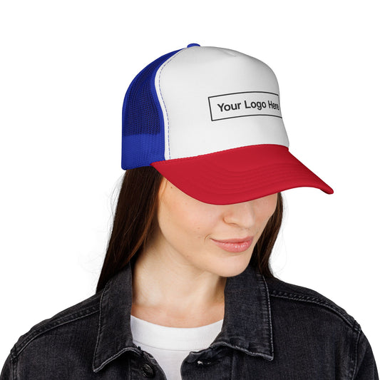 Custom Logo Trucker Cap — Example Logo