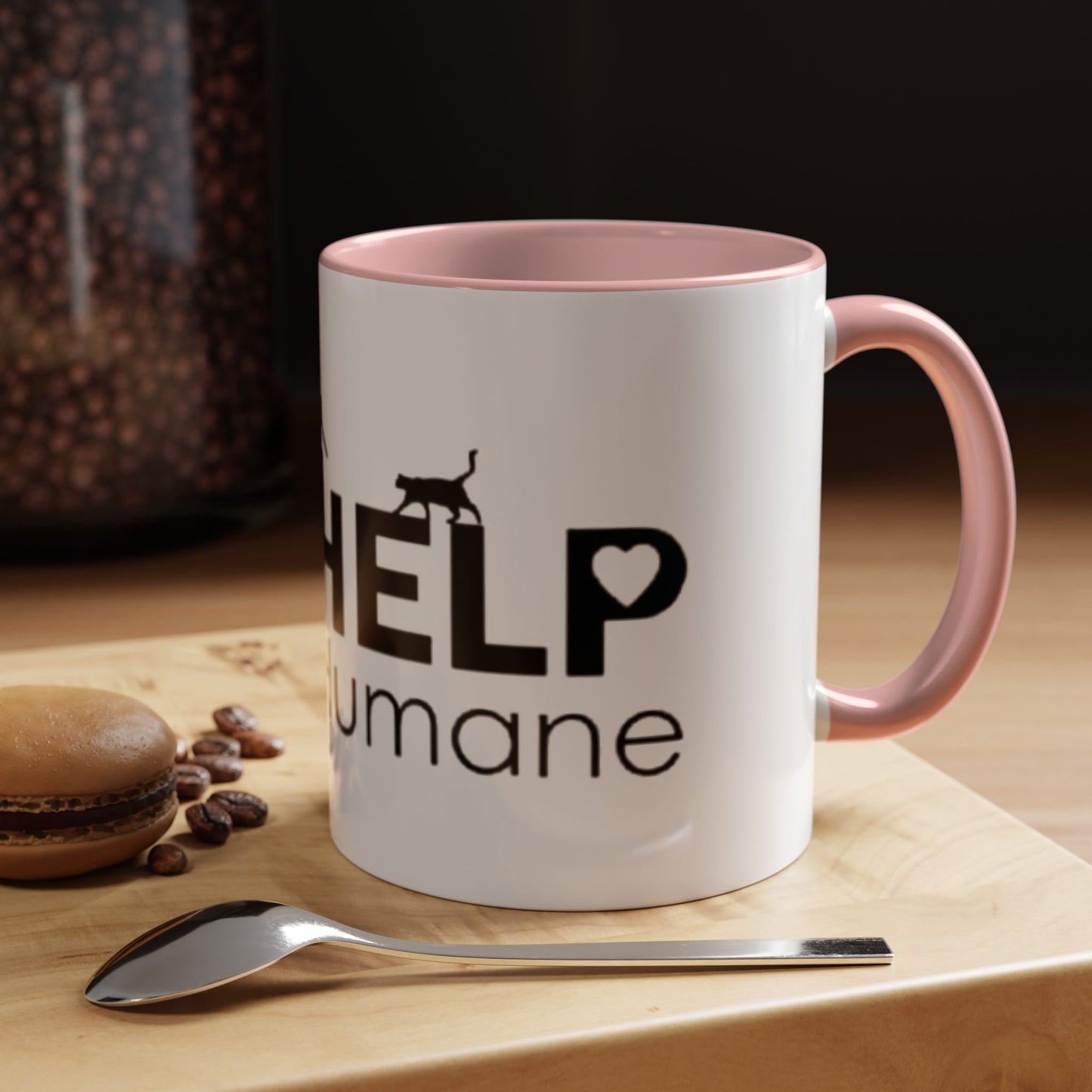 HELP Humane Society Coffee Mug — Donate & Support Pet Rescue (11/15oz)